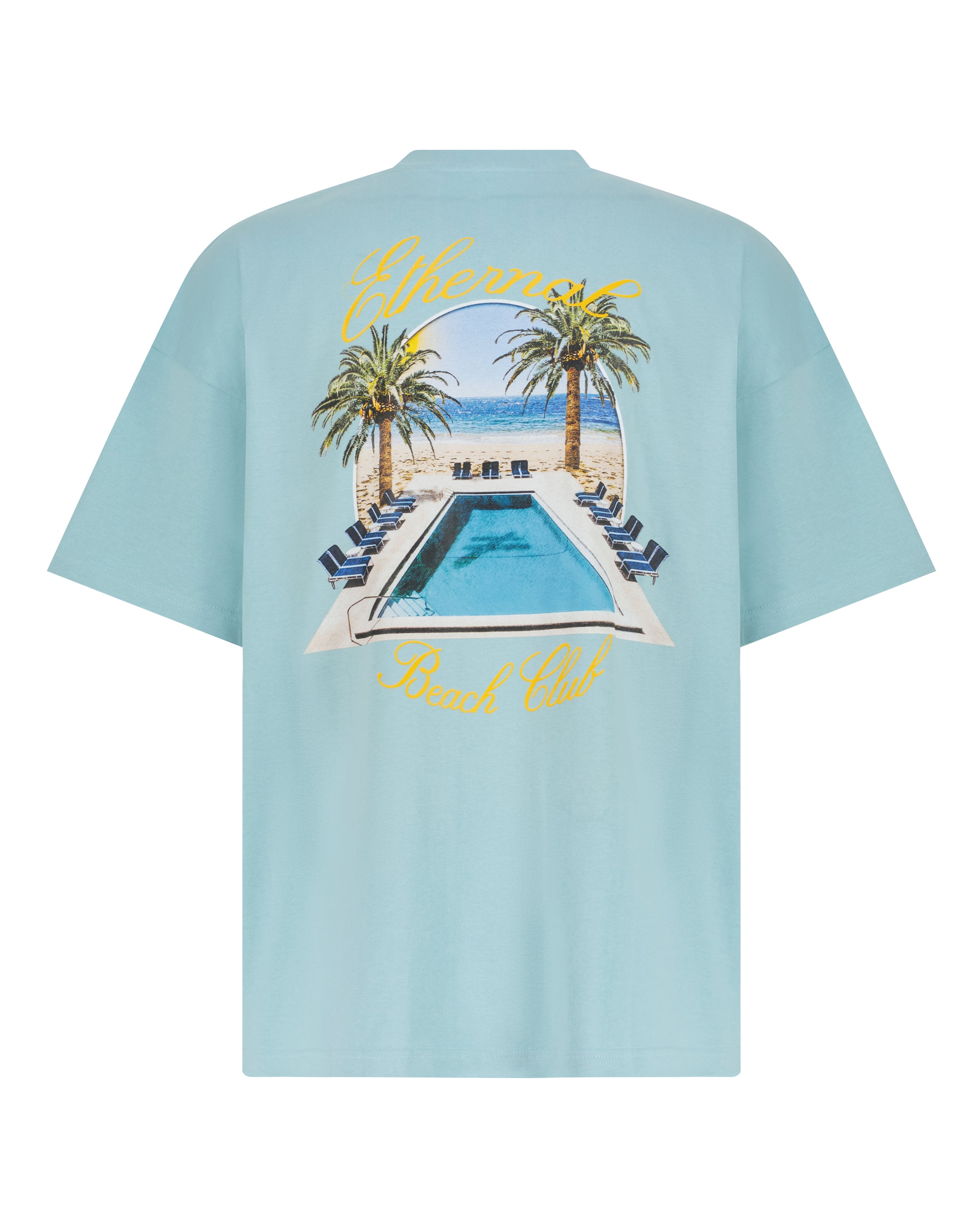 Beach Club T-Shirt (Baby Blue)