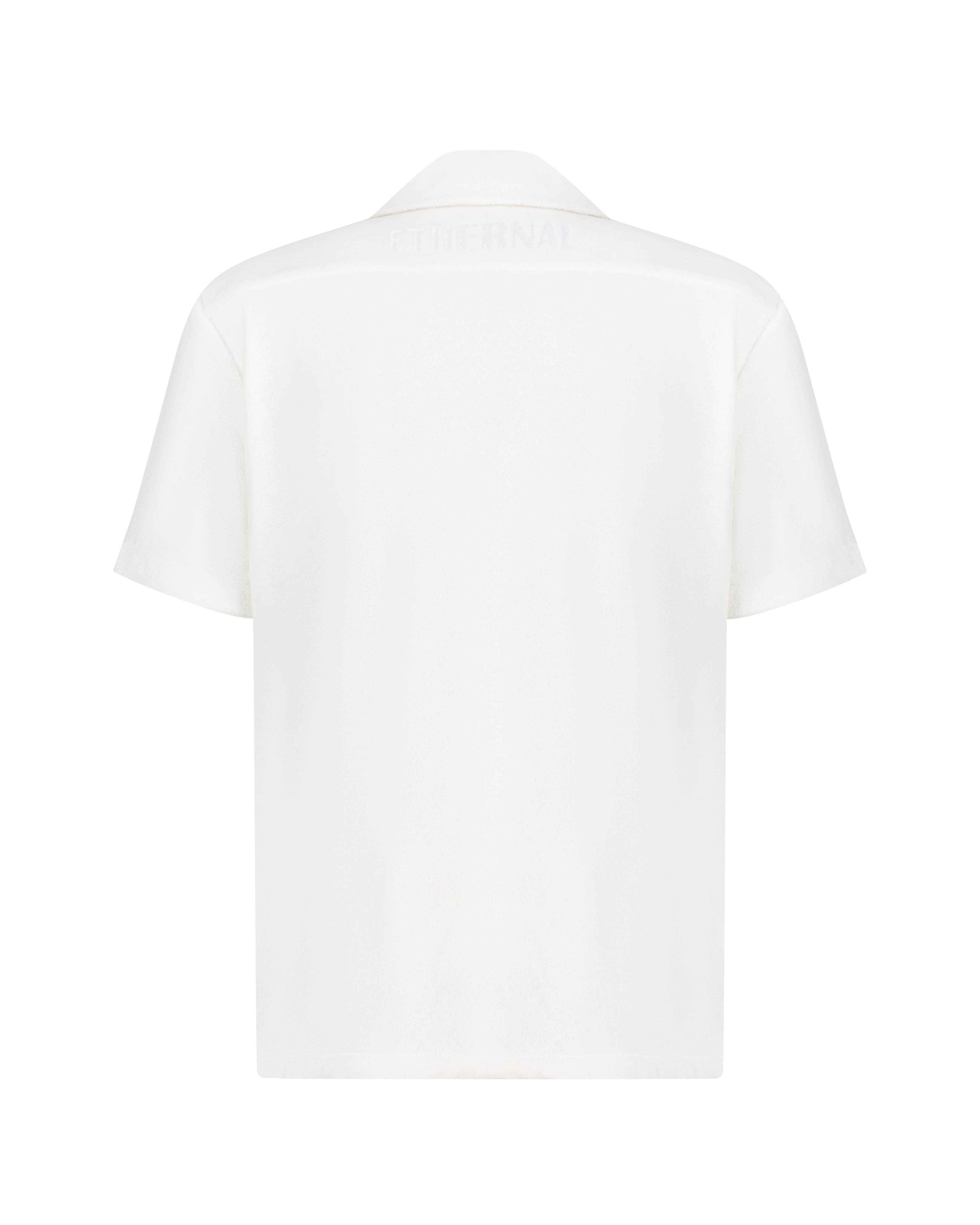 Porto Towelling Shirt - White