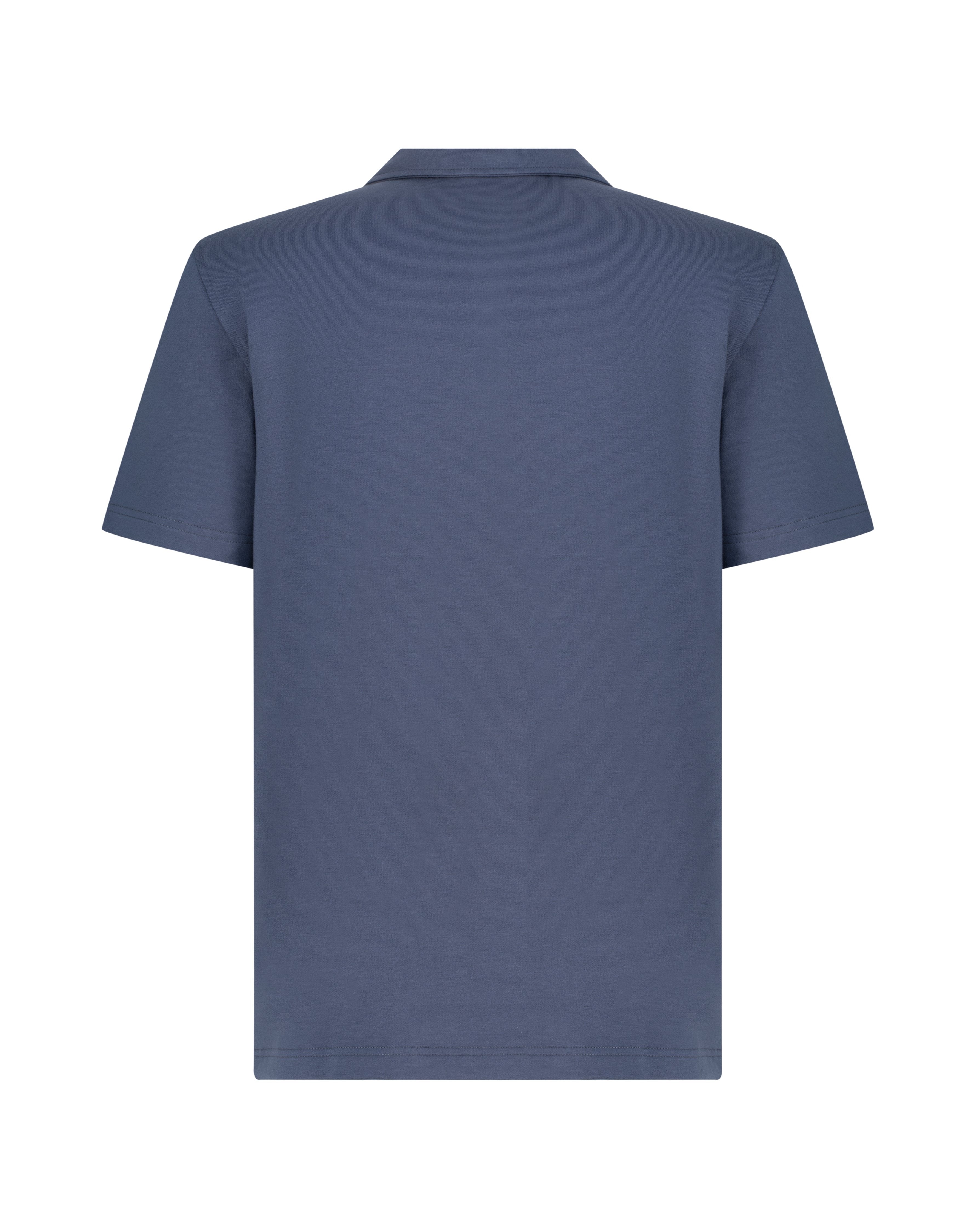 Soluxe Zip Polo (Steel)