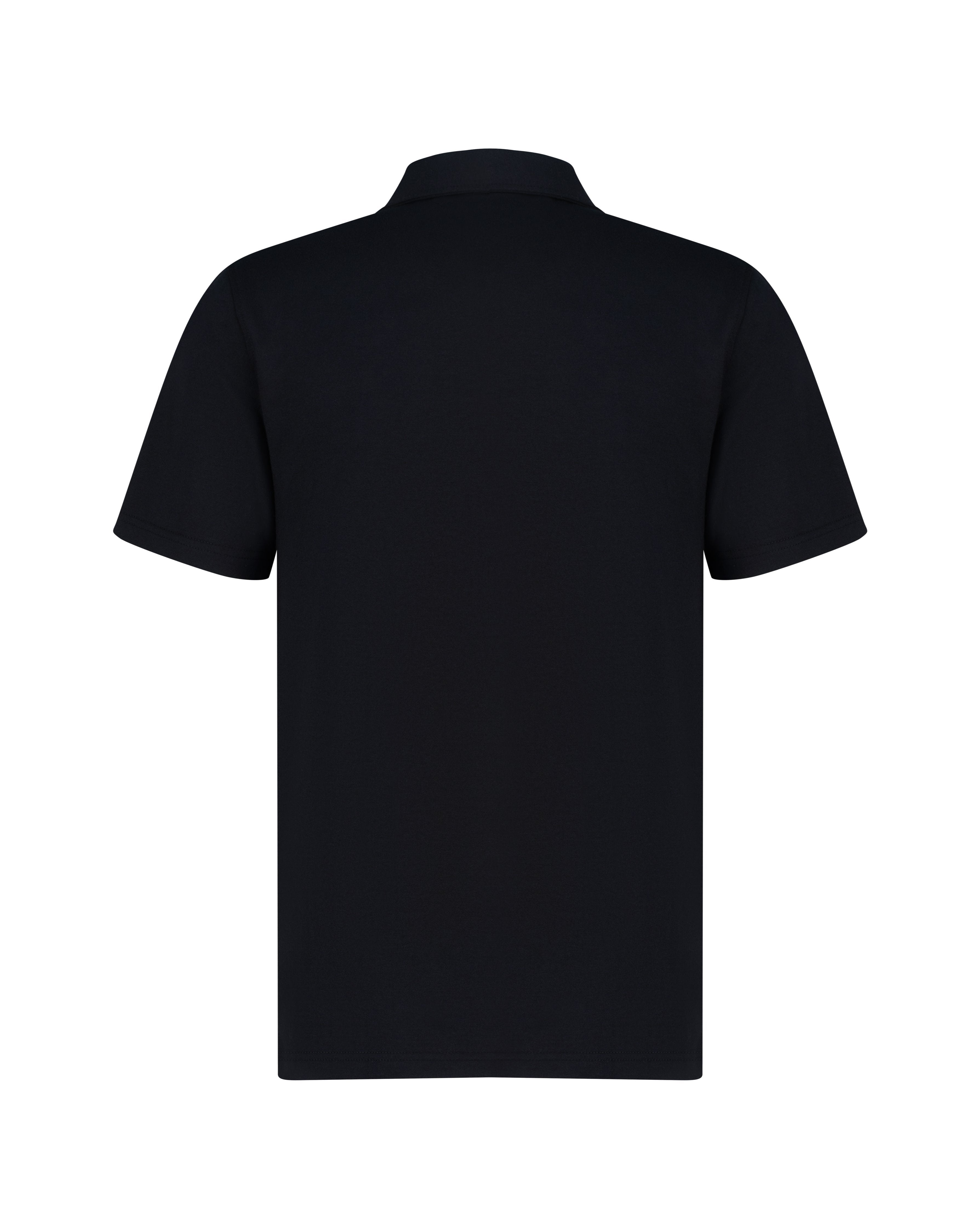 Soluxe Zip Polo (Black)