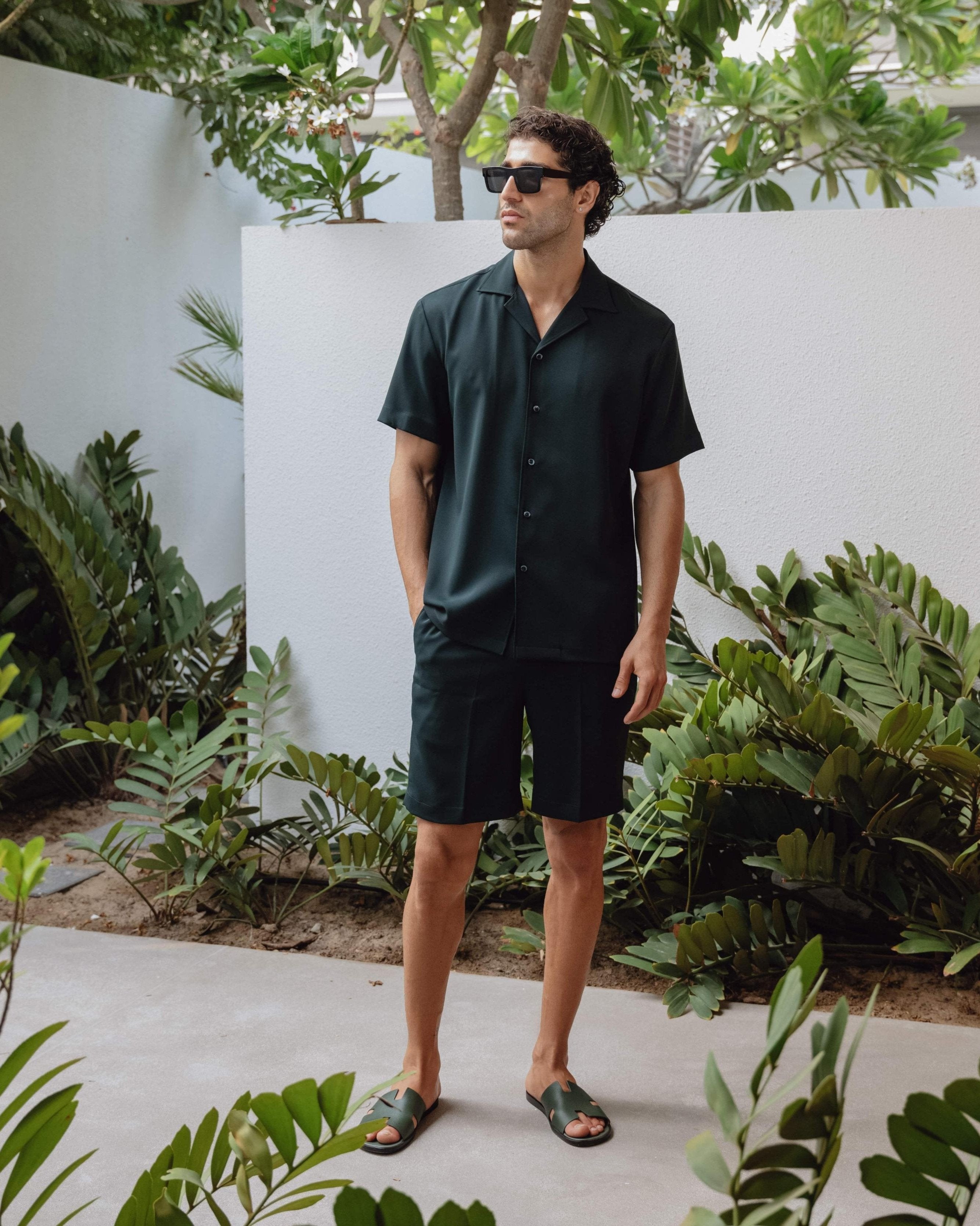 Jet Suit (Shorts) - Evergreen