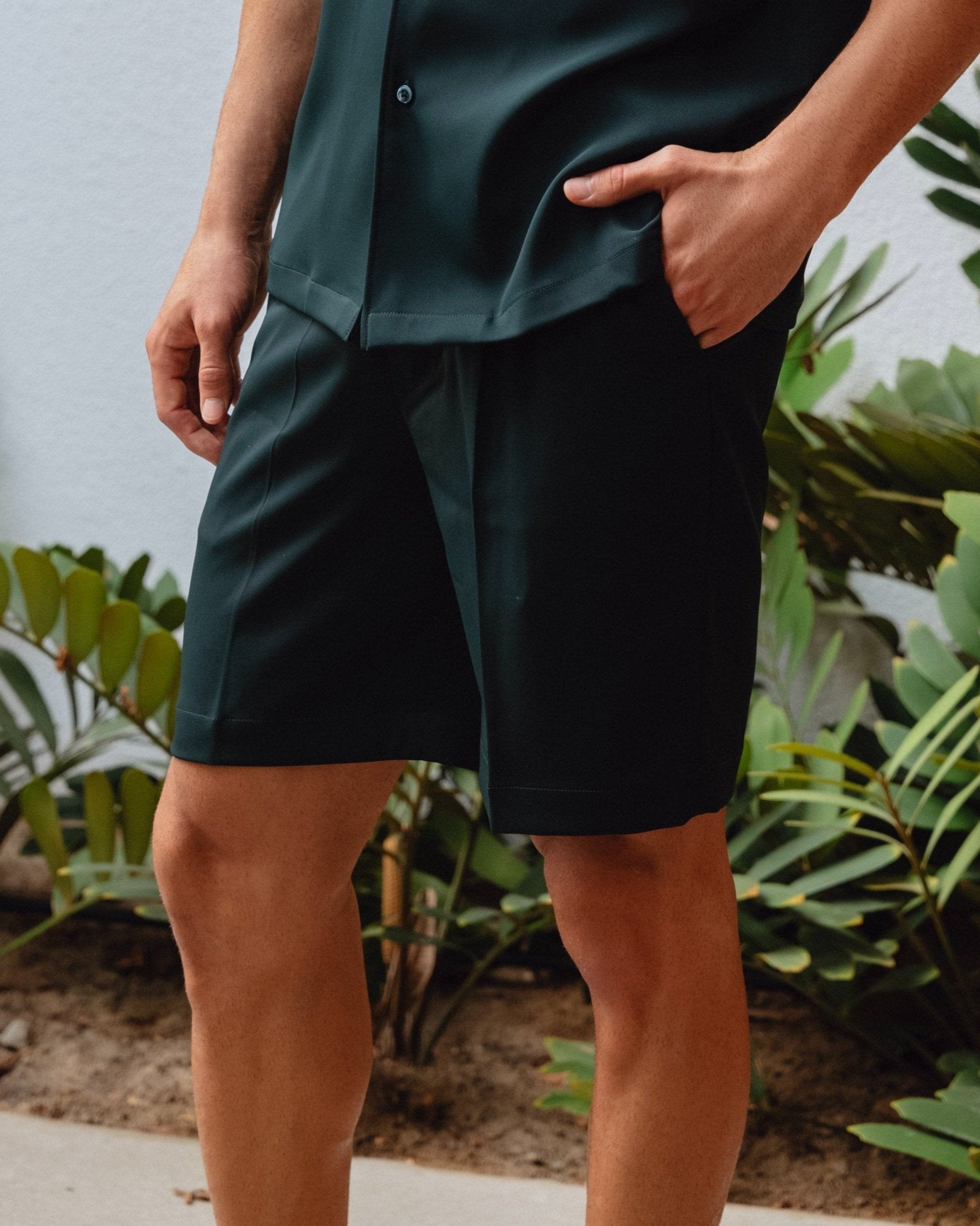 Jet Suit (Shorts) - Evergreen